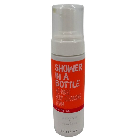 Bath and Body Works 6oz Shower in a Bottle On The Go Foam Active Skincare NEW - Picture 1 of 9
